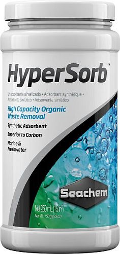 Наполнитель Seachem HyperSorb от органических загрязнений аквариума, 250 мл
