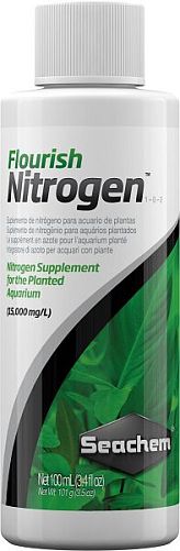 Добавка азота Seachem Flourish Nitrogen, 100 мл, 2,5 мл на 160 л Добавка азота Seachem Flourish Nitrogen, 100 мл, 2,5 мл на 160 л