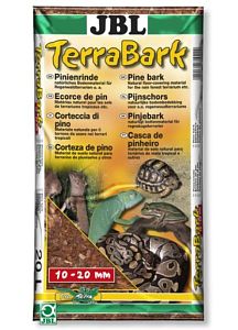 Натуральный субстрат JBL TerraBark M из сосновой коры для тропических террариумов, 10−20 мм, 20 л