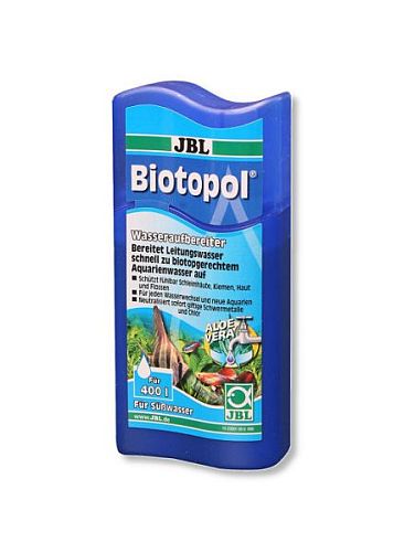 Кондиционер JBL Biotopol для подготовки воды с 6-кратным эффектом, 100 мл на 400 л