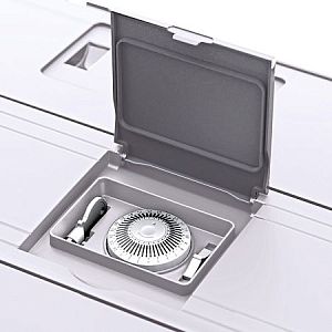 Аквариум Ferplast DUBAI CORNER 90 угловой, орех, 180 л