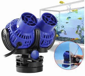 Помпа течения SunSun двойная регулируемая с&nbsp;магнитным держателем, 8&nbsp;Вт, 6000&nbsp;л/ч