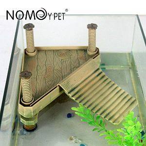 Остров угловой NOMOY PET «Причал малый» для черепах, 21×18,5×14,5 см