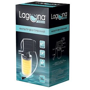 Фильтр Laguna MY10L внутренний, 10&nbsp;Вт, 800&nbsp;л/ч, до&nbsp;160&nbsp;л, 90х75&times;170&nbsp;мм