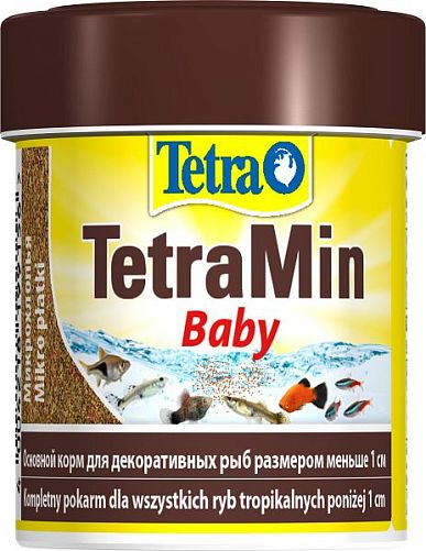 TetraMin Baby специальный корм для мальков, 66 мл