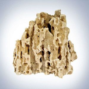 Камень песчаник пещеристый желтый, кг