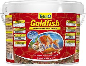 Tetra GoldFish основной корм для золотых рыбок, хлопья 10&nbsp;л