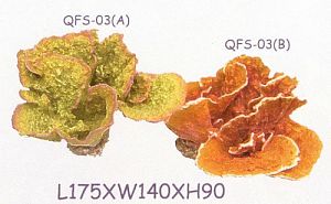 Aqua-Pro «REPLICA LIVE CORAL» коралл пластиковый, L175 x W140 x H90 мм, арт. QFS-03B