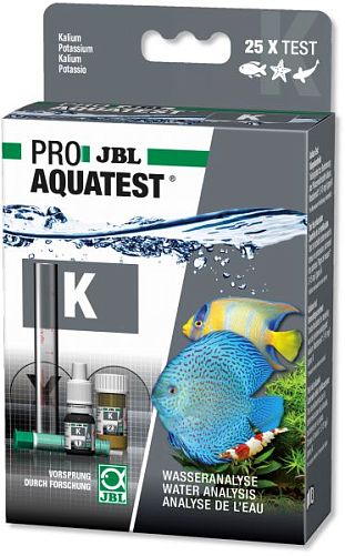 Экспресс-тест JBL ProAquaTest K для определения содержания калия в пресной воде