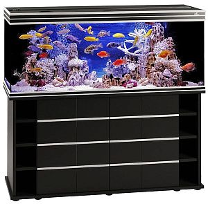 Аквариум Псевдоморе с тумбой STELLEX AQUA 450, 450 л, 151х56×142 см