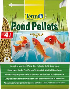 Корм Tetra Pond Pellets для прудовых рыб, 4 л
