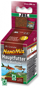 JBL NanoMix основной корм для маленьких рыб, мини-гранулы 60 мл