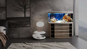 Аквариум Псевдоморе с тумбой STELLEX AQUA 300, 300 л, 126x51×139 см