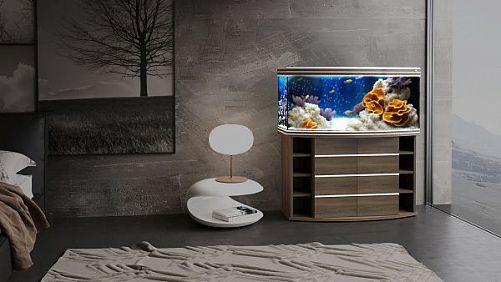 Аквариум Псевдоморе с тумбой STELLEX AQUA 300, 300 л, 126x51x139 см