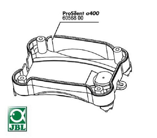 JBL Нижняя часть корпуса компрессора ProSilent a100 с ножками, арт. 6055900