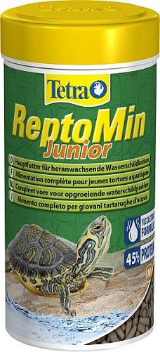 Корм Корм Tetra ReptoMin Junior для молодых черепах, 250 мл
