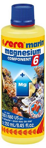 Sera Marin COMPONENT 6 magnesium добавка магния для кораллов и других беспозвоночных, 250 мл