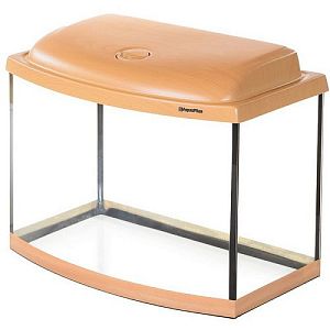 Аквариум AquaPlus фигурный, бук, 50х30×35 см, 53 л