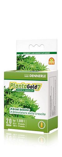 Добавка профессиональная Dennerle PlantaGold7 стимулятор роста, 20 капс.