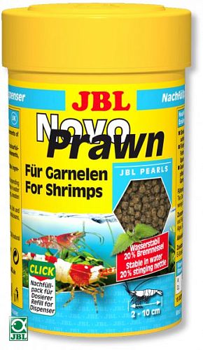 Основной корм JBL NovoPrawn для креветок, гранулы 100 мл