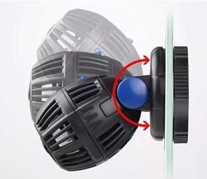 Регулируемая помпа течения SunSun CW-160&nbsp;с&nbsp;выносным пультом управления и&nbsp;магнитным держателем, 60&nbsp;Вт, 1700&minus;20000&nbsp;л/ч