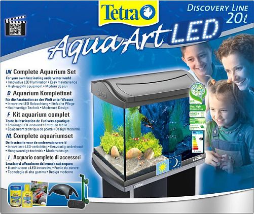 Аквариум Tetra AquaArt LED Shrimp для креветок, 20 л