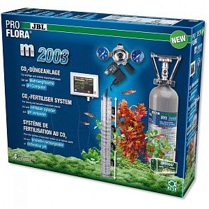 JBL ProFlora m2003 CO2-система с пополняемым баллоном 2000 г и pH-контроллером для аквариумов до 1000 л