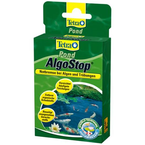 TetraPond AlgoStop средство для профилактики появления водорослей в прудовой воде, 10 капс.