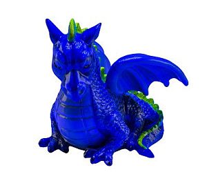 Декорация с GLO-эффектом GLOFISH «Дракон», 9,65×10,67×10,67 см