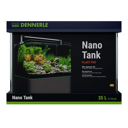 Аквариум Dennerle Nano Tank Plant Pro с фильтром и освещением, 35 л
