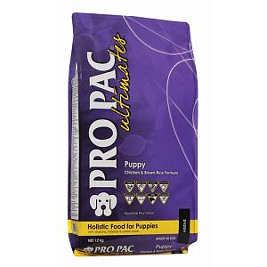 Корм PRO PAC Ultimates Puppy для щенков, курица и коричневый рис