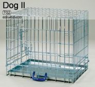 Клетка INTER ZOO DOG II разборная для собак, 600x450x530 мм