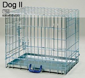 Клетка INTER ZOO DOG II разборная для собак, 600x450×530 мм