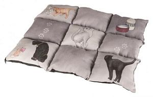 Подстилка TRIXIE Patchwork Cat, 45×55 см, серый