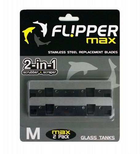Сменные лезвия из нержавеющей стали для скребка Flipper Max, 2 шт.