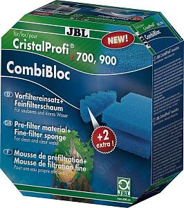 JBL Комплект губок для предварительной, средней и тонкой механической очистки для фильтров CristalProfi е700/е900