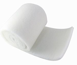 Фильтровальные салфетки SUNSUN рулон, синтетический хлопок, тонкие узкие, белые