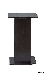 Подставка универсальная Biodesign КЛАССИК 30R/40R черная шагрень, плита ЛДСП 16&nbsp;мм, 45х25&times;74&nbsp;см