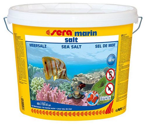 Морская соль Sera MARIN BASIC SALT, 20 кг