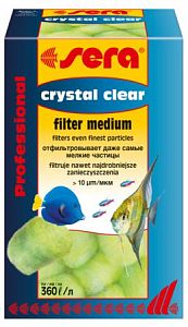 Фильтрующий материал Sera Crystal Clear Professional кристально чистая вода, 12 шт.