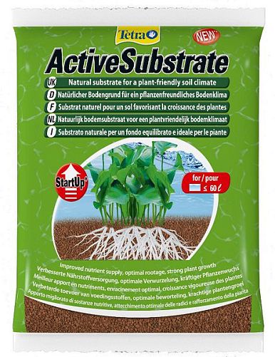 Tetra ActiveSubstrate натуральный грунт для водных растений, 6 л