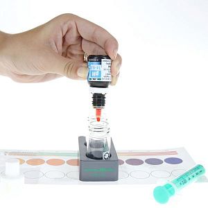 Экспресс-тест JBL ProAquaTest pH 7.4−9 в пресной и морской воде, диапозон 7,4−9