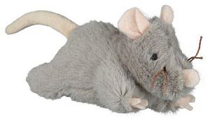 Игрушка TRIXIE «Мышь» с микрочипом для кошек, 15 см, плюш