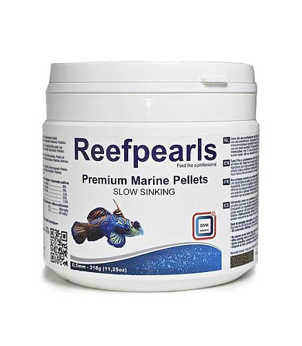 Корм DVH Reef Pearls для морских рыб, гранулы 0,5 мм, 318 г