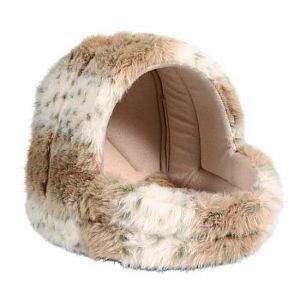 Лежак TRIXIE «Leika» для кошки, 40х35×35 см, искусственный мех, бежевый