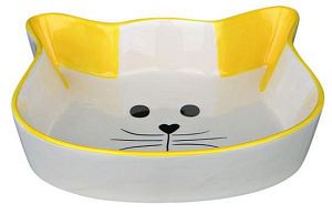 Миска TRIXIE Cat face, керамика, 0,25 л, 12 см
