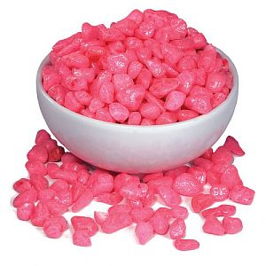 Грунт Laguna цветной розовый, 2 кг, 5−8 мм