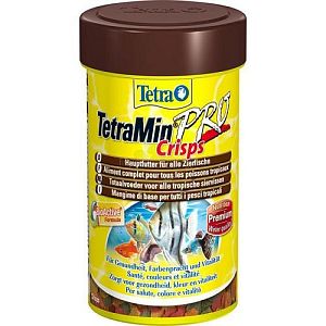 Основной корм TetraMin Pro Crisps для всех видов аквариумных рыб, чипсы 300 мл