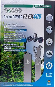 Система подачи углекислого газа Dennerle Carbo Power FLEX400 без баллона, редуктор с двумя манометрами