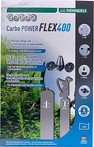 Система подачи углекислого газа Dennerle Carbo Power FLEX400 без баллона, редуктор с двумя манометрами